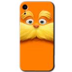 MRCİLETİSİM mrc108789 Garfield Kılıf Baskılı Kapak Tam Ekran Koruyucu iPhone XR ile uyumlu