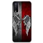 MRCİLETİSİM (mrc110237) Lucifer Kılıf HD Desen Baskılı Arka Kapak Vivo Y20 ile uyumlu