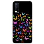 MRCİLETİSİM (mrc110359) Cacti Prairies Kılıf HD Desen Baskılı Arka Kapak Vivo Y20 ile uyumlu