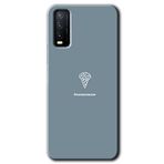 MRCİLETİSİM (mrc110420) Beyin Gıdası Kılıf HD Desen Baskılı Arka Kapak Vivo Y20 ile uyumlu
