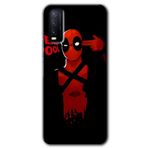 MRCİLETİSİM (mrc110428) DeadPool 4 Kılıf HD Desen Baskılı Arka Kapak Vivo Y20 ile uyumlu