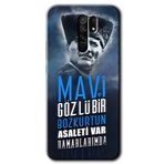 MRCİLETİSİM (mrc11049) Bozkurt Atatürk Kılıf Baskılı Kapak Tam Kaplayan Mat Seramik Xiaomi Redmi 9 ile uyumlu