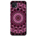 MRCİLETİSİM mrc110629 Mandala Patterns Kaleidoscope Kılıf Baskılı Kapak Tam Ekran Koruyucu Oppo A15 ile uyumlu