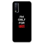 MRCİLETİSİM (mrc110677) For You Kılıf HD Desen Baskılı Arka Kapak Vivo Y20 ile uyumlu