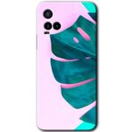 MRCİLETİSİM (mrc111824) 3D Yaprak Kılıf HD Desen Baskılı Arka Kapak Vivo Y21s ile uyumlu