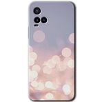 MRCİLETİSİM (mrc111861) Blur Lights Kılıf HD Desen Baskılı Arka Kapak Vivo Y21s ile uyumlu