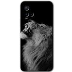 MRCİLETİSİM (mrc112305) Lion Kılıf HD Desen Baskılı Arka Kapak Vivo Y21s ile uyumlu