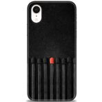MRCİLETİSİM (mrc11468) Tam Ekran Koruyucu Kılıf HD Baskılı Kılıf Kibrit Çöpleri iPhone XR ile uyumlu