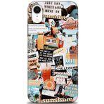 MRCİLETİSİM (mrc11498) Tam Ekran Koruyucu Kılıf HD Baskılı Kılıf Sun Rise iPhone XR ile uyumlu