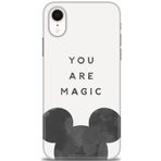 MRCİLETİSİM (mrc11530) Tam Ekran Koruyucu Kılıf HD Baskılı Kılıf You Are Magic iPhone XR ile uyumlu