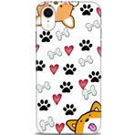 MRCİLETİSİM (mrc11545) Tam Ekran Koruyucu Kılıf HD Baskılı Kılıf Dog iPhone XR ile uyumlu