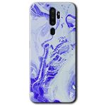 MRCİLETİSİM mrc115587 Cranny Liquid Wall Kılıf Baskılı Kapak Tam Ekran Koruyucu Oppo A9 2020 ile uyumlu