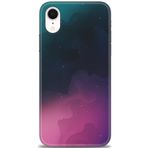 MRCİLETİSİM (mrc11575) Tam Ekran Koruyucu Kılıf HD Baskılı Kılıf Gökyüzü iPhone XR ile uyumlu