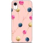 MRCİLETİSİM (mrc11578) Tam Ekran Koruyucu Kılıf HD Baskılı Kılıf Uçan Balonlar iPhone XR ile uyumlu