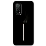MRCİLETİSİM (mrc120141) Sönmüş Kibrit Kılıf HD Desen Baskılı Arka Kapak Xiaomi Mi 10T Pro ile uyumlu