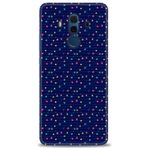 MRCİLETİSİM (mrc12271) Tam Ekran Koruyucu Kılıf HD Baskılı Kılıf Gökyüzü Çizimi Huawei Mate 10 Pro ile uyumlu