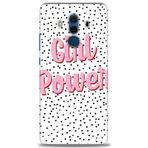 MRCİLETİSİM (mrc12322) Tam Ekran Koruyucu Kılıf HD Baskılı Kılıf Girl Power Huawei Mate 10 Pro ile uyumlu