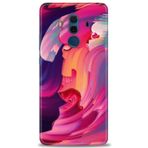 MRCİLETİSİM (mrc12334) Tam Ekran Koruyucu Kılıf HD Baskılı Kılıf Renkler Huawei Mate 10 Pro ile uyumlu