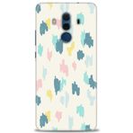 MRCİLETİSİM (mrc12357) Tam Ekran Koruyucu Kılıf HD Baskılı Kılıf Blue Huawei Mate 10 Pro ile uyumlu
