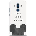 MRCİLETİSİM (mrc12370) Tam Ekran Koruyucu Kılıf HD Baskılı Kılıf You Are Magic Huawei Mate 10 Pro ile uyumlu