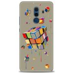MRCİLETİSİM (mrc12403) Tam Ekran Koruyucu Kılıf HD Baskılı Kılıf Zeka Küpü Huawei Mate 10 Pro ile uyumlu