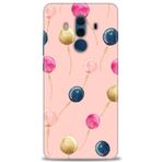 MRCİLETİSİM (mrc12418) Tam Ekran Koruyucu Kılıf HD Baskılı Kılıf Uçan Balonlar Huawei Mate 10 Pro ile uyumlu
