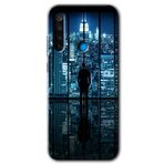 MRCİLETİSİM mrc128093 Şehir Manzarası Kılıf Baskılı Kapak Tam Ekran Koruyucu Xiaomi Redmi Note 8 ile uyumlu