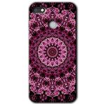 MRCİLETİSİM mrc136798 Mandala Patterns Kaleidoscope Kılıf HD Desen Baskılı Arka Kapak + Temperli Cam General Mobile GM 8 Go ile uyumlu