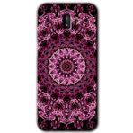MRCİLETİSİM mrc13829 Mandala Patterns Kaleidoscope Kılıf Baskılı Kapak 5D Tam Kaplayan Cam Samsung Galaxy J6 Plus ile uyumlu