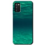 MRCİLETİSİM mrc139648 Derin Deniz Kılıf HD Desen Baskılı Arka Kapak Samsung Galaxy A02s ile uyumlu