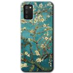 MRCİLETİSİM mrc139804 Almond Blossom Kılıf HD Desen Baskılı Arka Kapak Samsung Galaxy A02s ile uyumlu