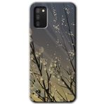 MRCİLETİSİM mrc139824 Branches Flowers Kılıf HD Desen Baskılı Arka Kapak Samsung Galaxy A02s ile uyumlu