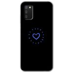 MRCİLETİSİM mrc139853 Heart Strokes Kılıf HD Desen Baskılı Arka Kapak Samsung Galaxy A02s ile uyumlu