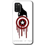 MRCİLETİSİM mrc139897 Captain Amerika Kılıf HD Desen Baskılı Arka Kapak Samsung Galaxy A02s ile uyumlu