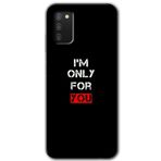 MRCİLETİSİM mrc140152 For You Kılıf HD Desen Baskılı Arka Kapak Samsung Galaxy A02s ile uyumlu