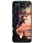 MRCİLETİSİM mrc140170 Yalnız Savaşcı Kılıf HD Desen Baskılı Arka Kapak Samsung Galaxy A02s ile uyumlu