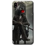 MRCİLETİSİM mrc142581 Bloodborne Hunters Kılıf HD Desen Baskılı Arka Kapak Samsung Galaxy A10s ile uyumlu