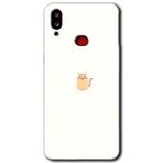 MRCİLETİSİM mrc142585 Cat Minimalism Kılıf HD Desen Baskılı Arka Kapak Samsung Galaxy A10s ile uyumlu
