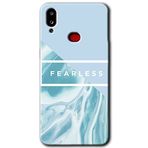 MRCİLETİSİM mrc142660 Fearless Kılıf HD Desen Baskılı Arka Kapak Samsung Galaxy A10s ile uyumlu