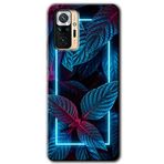 MRCİLETİSİM (mrc14616) Mekanik Yaprak 4 Kılıf Baskılı Kapak Tam Kaplayan Mat Seramik Xiaomi Redmi Note 10 Pro ile uyumlu
