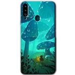 MRCİLETİSİM mrc149073 Silhoutte Dropss Kılıf HD Desen Baskılı Arka Kapak Samsung Galaxy A20s ile uyumlu