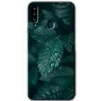 MRCİLETİSİM mrc149129 Yağmurlu Yaprak Kılıf HD Desen Baskılı Arka Kapak Samsung Galaxy A20s ile uyumlu
