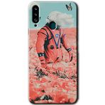 MRCİLETİSİM mrc149237 Uzay Bahçesi Kılıf HD Desen Baskılı Arka Kapak Samsung Galaxy A20s ile uyumlu