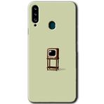 MRCİLETİSİM mrc149272 Retro Kılıf HD Desen Baskılı Arka Kapak Samsung Galaxy A20s ile uyumlu