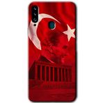 MRCİLETİSİM mrc149403 Anıtkabir Atatürk Kılıf HD Desen Baskılı Arka Kapak Samsung Galaxy A20s ile uyumlu