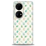 MRCİLETİSİM (mrc15123) Tam Ekran Koruyucu Kılıf HD Baskılı Kılıf Minik Tosbağalar Huawei P50 Pro ile uyumlu