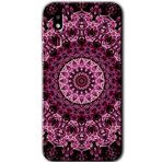 MRCİLETİSİM mrc151819 Mandala Patterns Kaleidoscope Kılıf HD Desen Baskılı Arka Kapak Samsung Galaxy A2 Core ile uyumlu