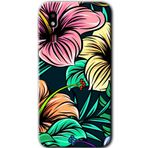 MRCİLETİSİM mrc151866 Çizim Çiçekler Kılıf HD Desen Baskılı Arka Kapak Samsung Galaxy A2 Core ile uyumlu