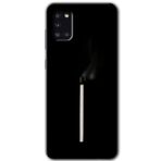 MRCİLETİSİM mrc155582 Sönmüş Kibrit Kılıf HD Desen Baskılı Arka Kapak Samsung Galaxy A31 ile uyumlu