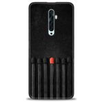 MRCİLETİSİM (mrc16004) Tam Ekran Koruyucu Kılıf HD Baskılı Kılıf Kibrit Çöpleri Oppo Reno 2Z ile uyumlu